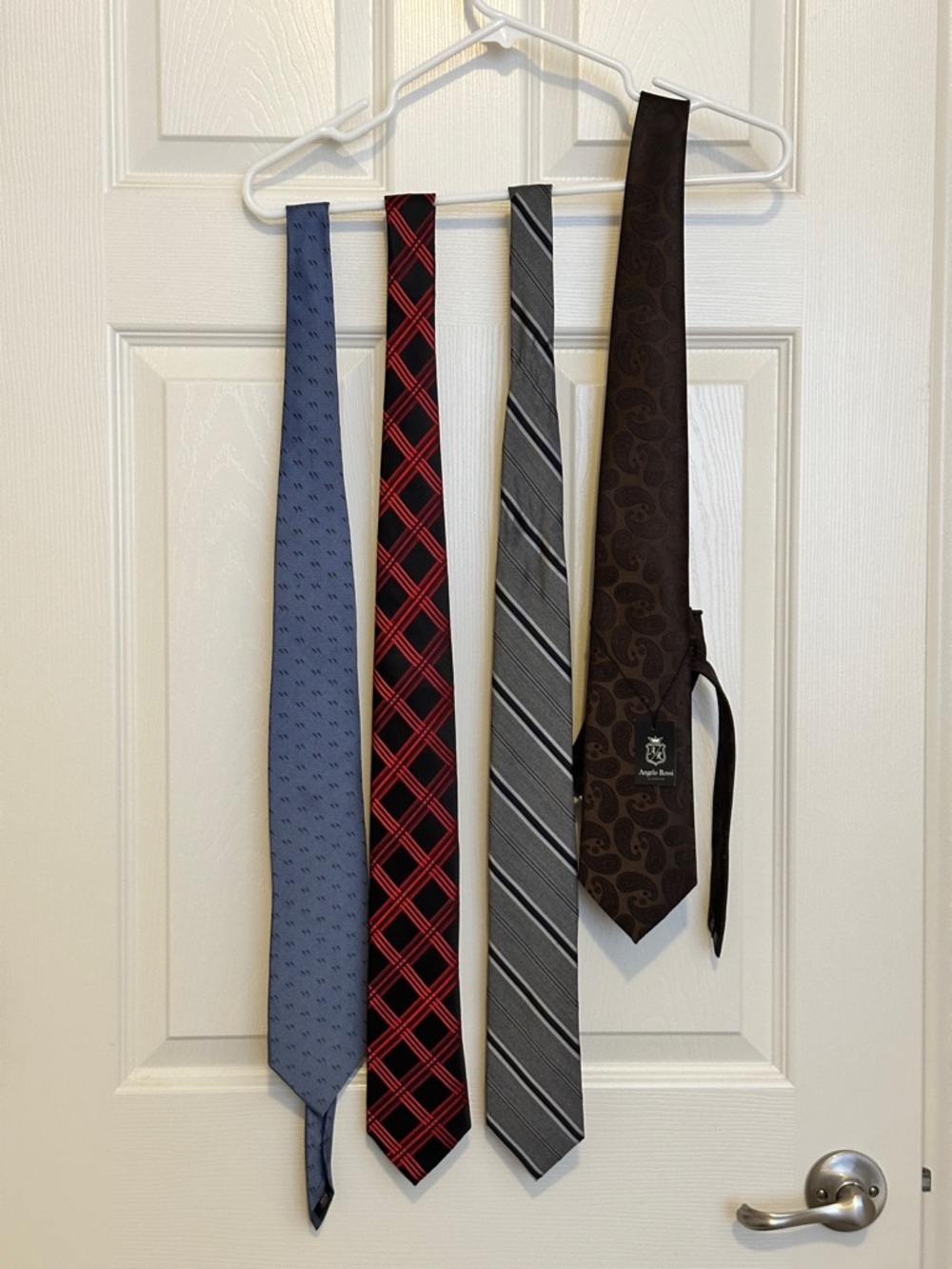 Assorted Mens Formal Tie Blue Red Gray Maroon